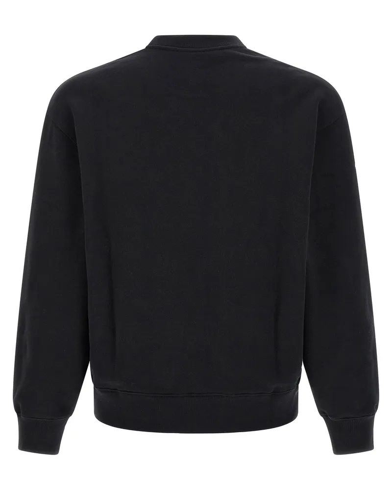 Kitsuné Fox Head Sweatshirt — Black Black