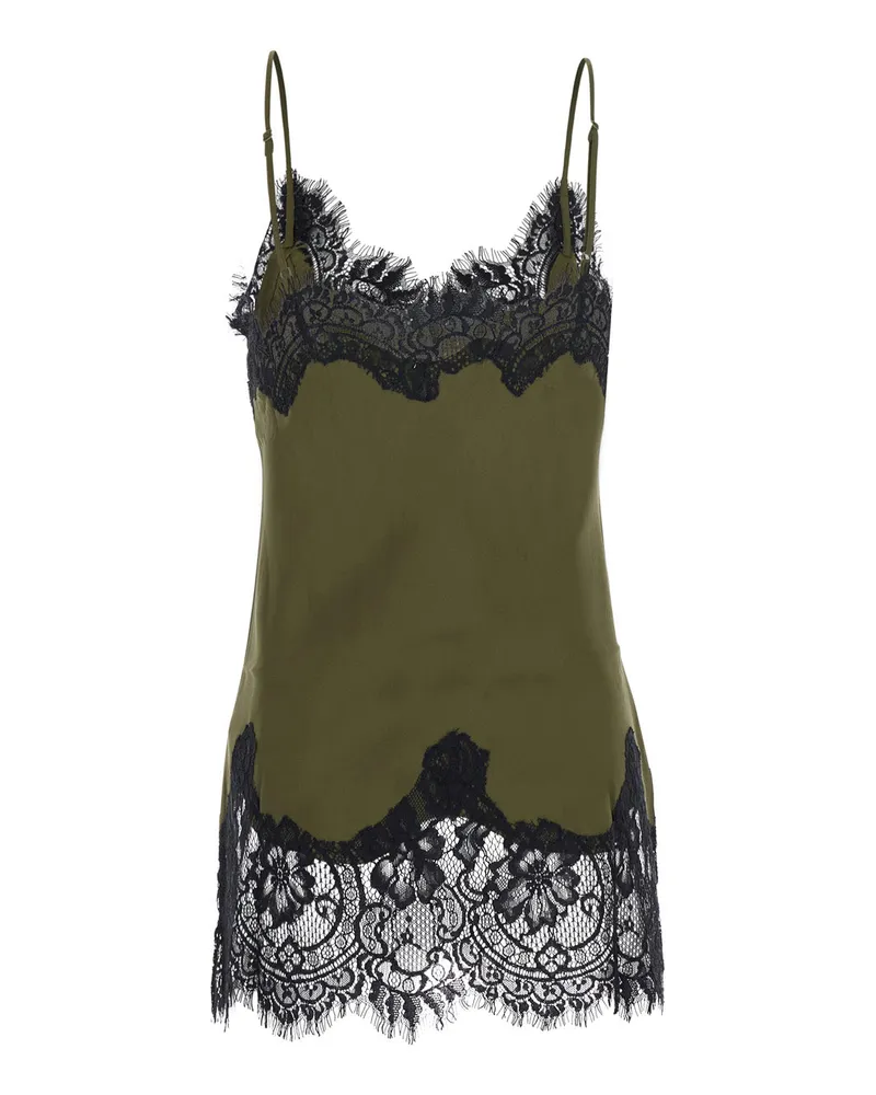 Gold Hawk Clothing Women's Top Coco Bias Camie Classics Green Silk Tops Green