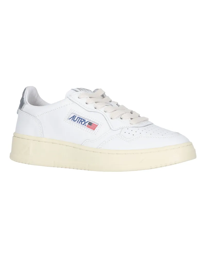 AUTRY Women's Sneakers White Upper: Cow Leather White