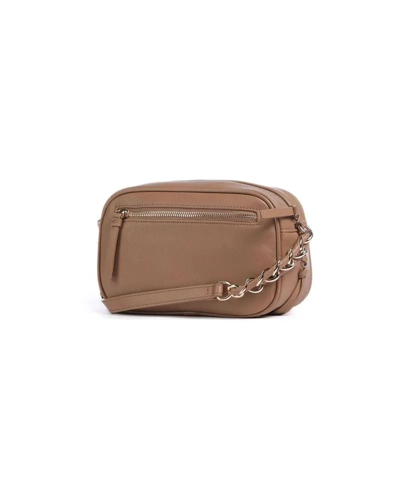 Liu Jo Women's Shoulder Bag Almond Polyurethane Cases Beige