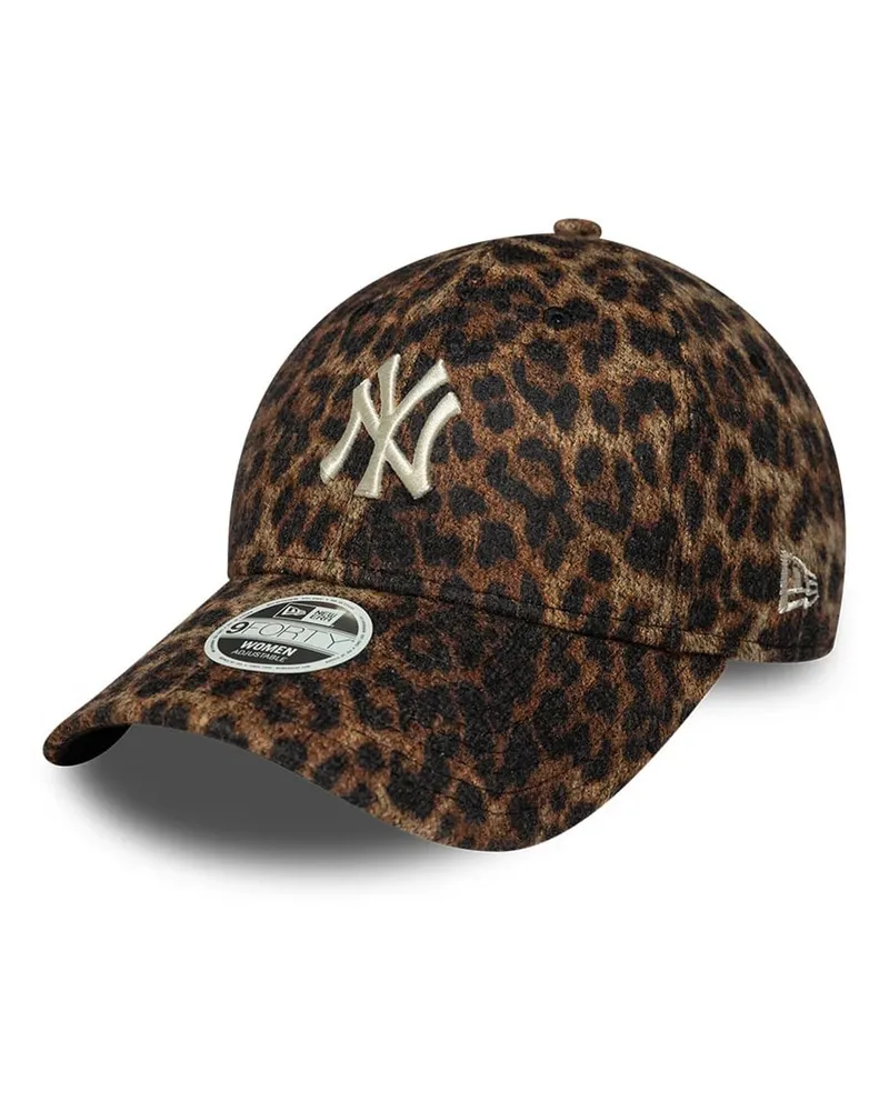 New Era Women's Baseball Cap 9forty Medium Brown Undervisor: Cotton; Crown Hat Brown