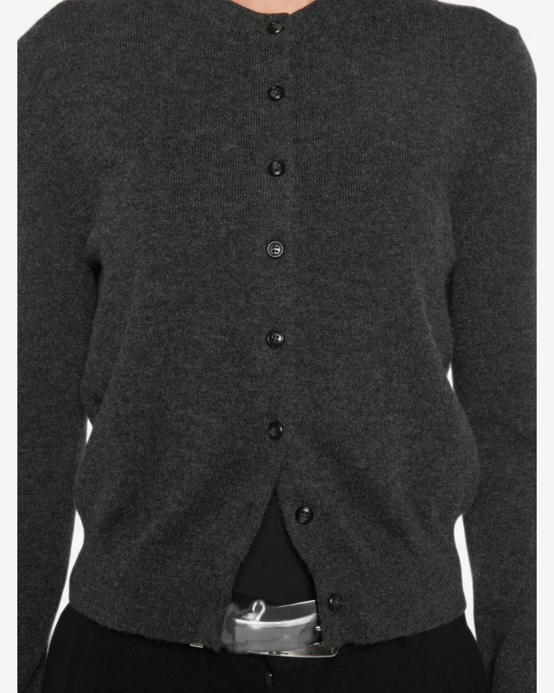 Lisa Yang Karia Cardigan — Dark Grey Dark