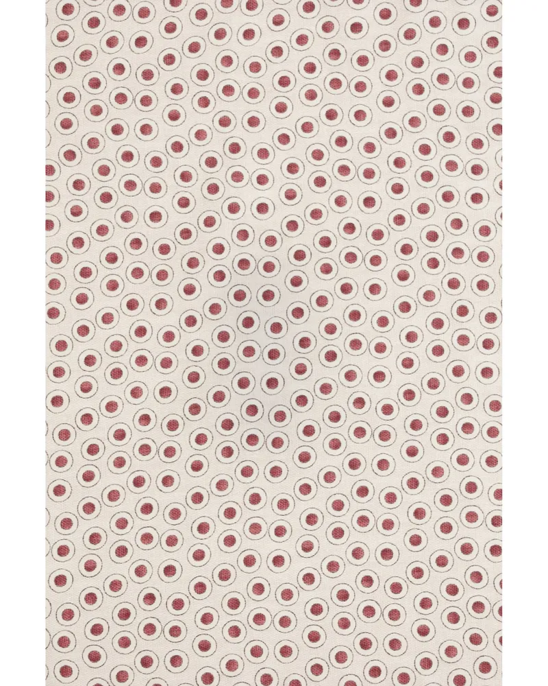 Brunello Cucinelli Men's Pocket Square Silk Cherry Scarf Scarfs Red