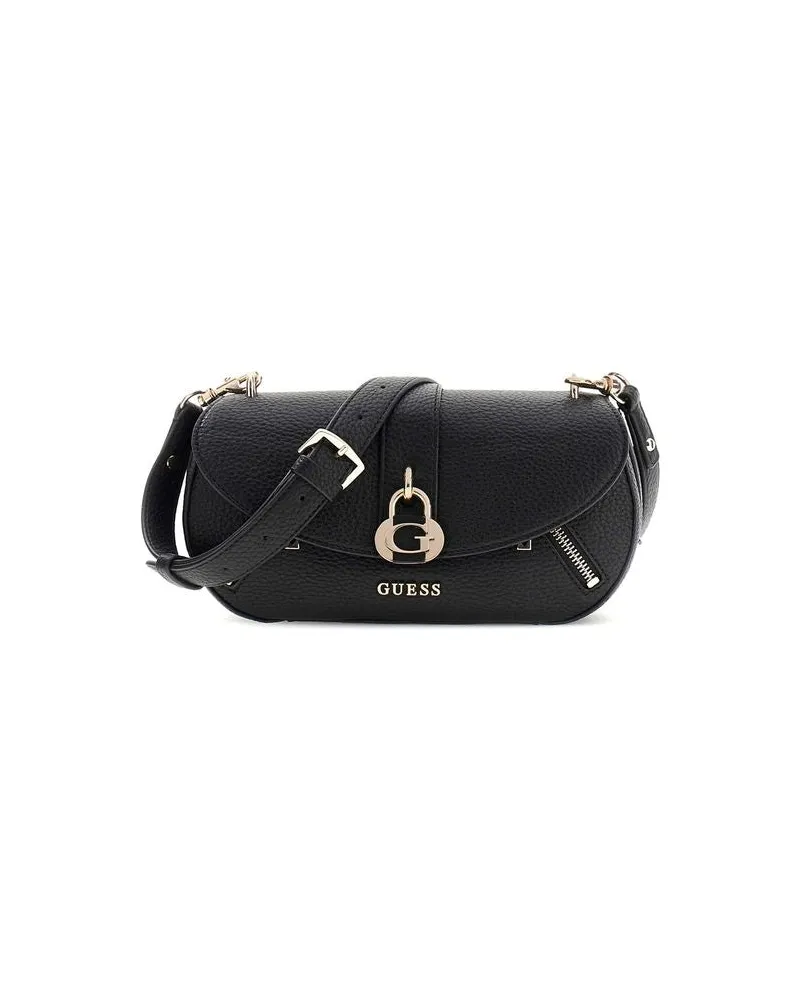 Guess Jessa Crossbody Bag — Black Black