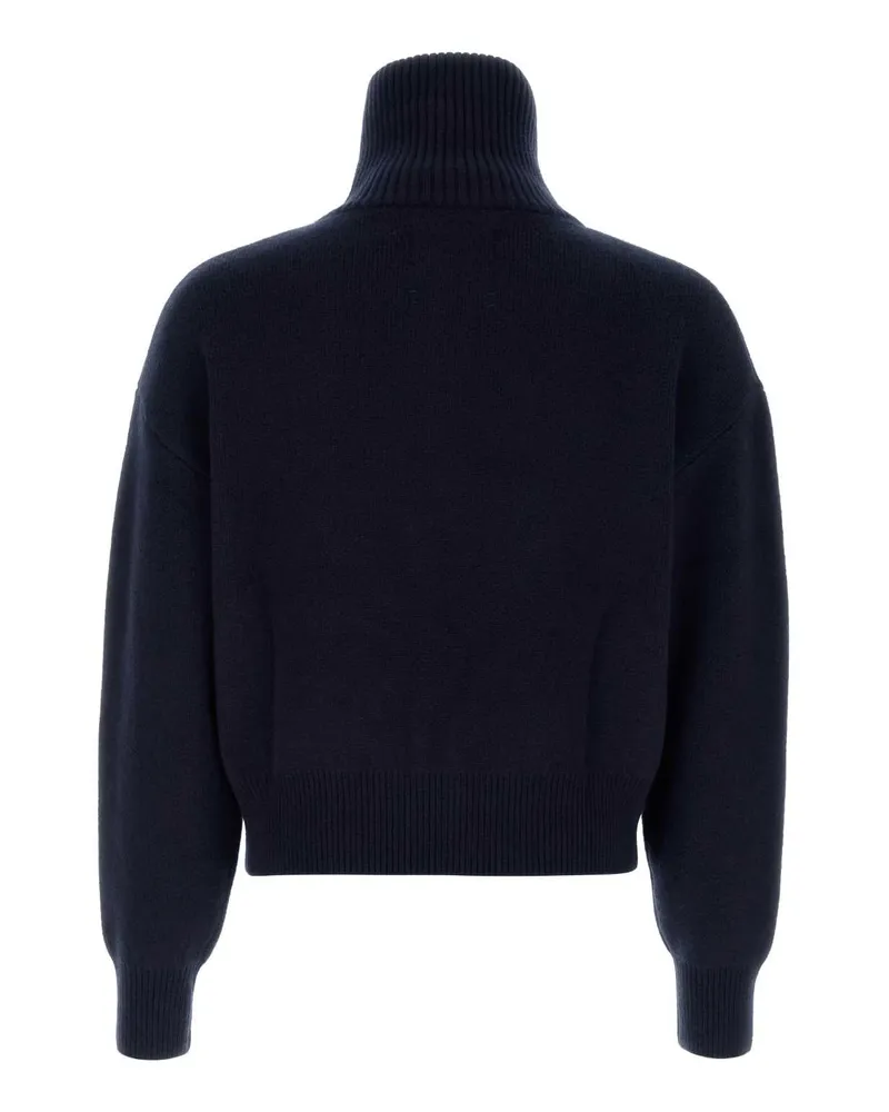 extreme cashmere Men's Navy Blue Cashmere Nâ°377 Cardigan Exterior: Maglieria Sweater Navy