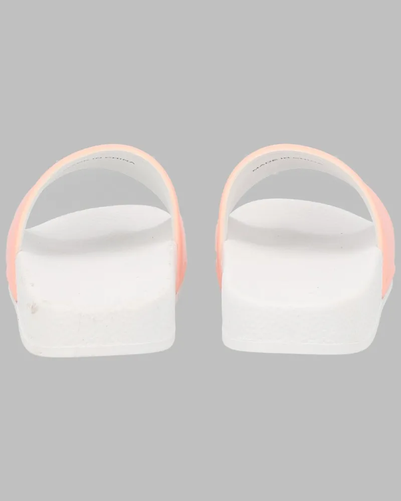 HUGO BOSS Girls' Pink Synthetic Slides Shoe Pink