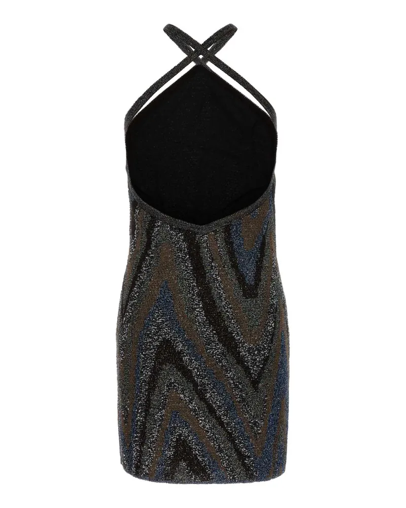 Missoni Incrocio Mini Dress — Black Black