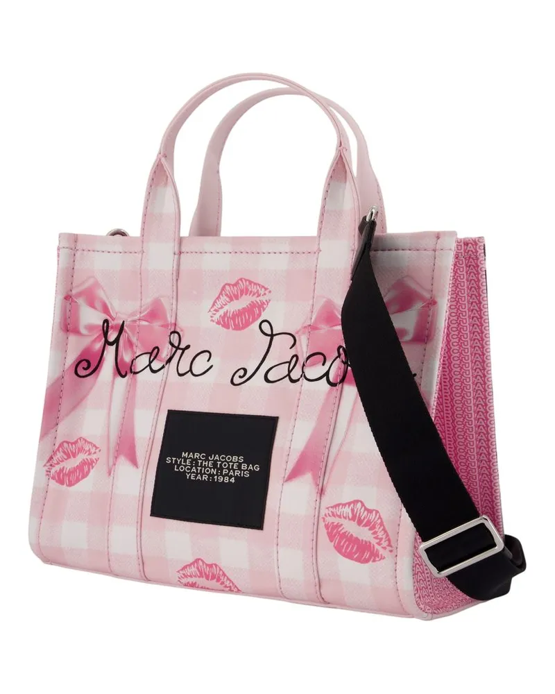 Marc Jacobs Women's The Medium Tote -  Cotton Pink Bags Totes-Shopping-Bags Pink