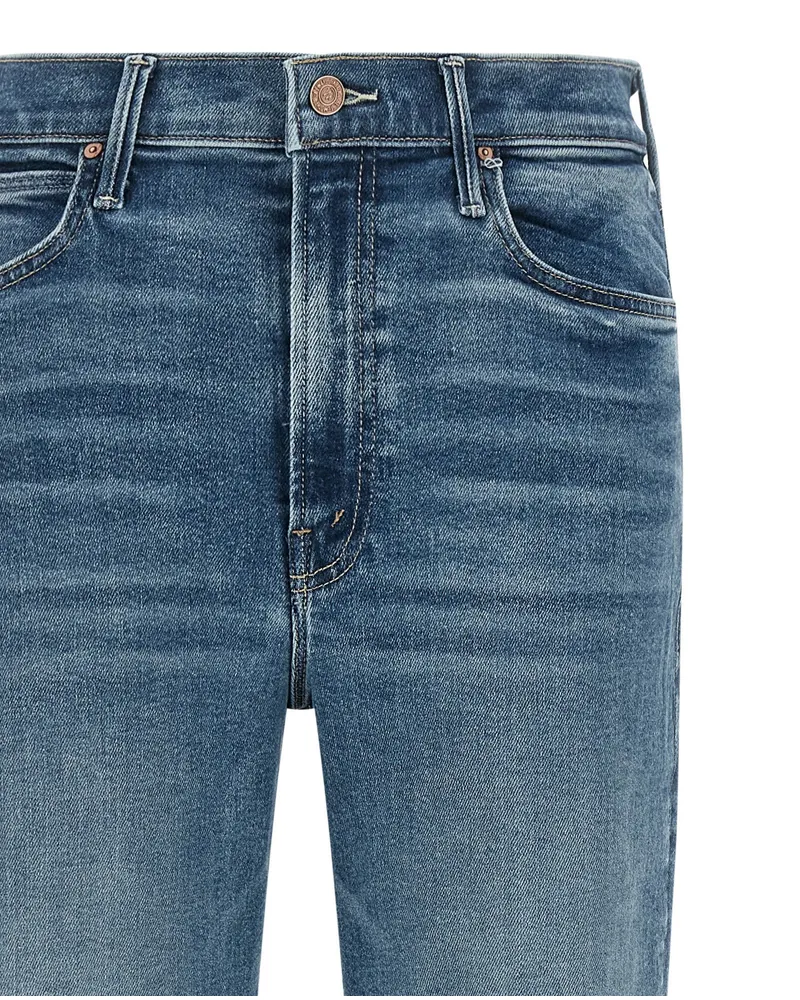 Mother Kick It Jeans — Blue Blue