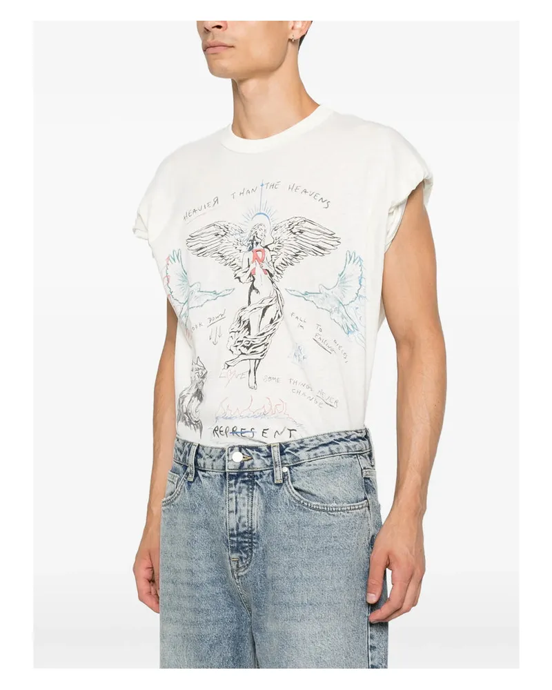 REPRESENT Anwhi T-Shirt — White White