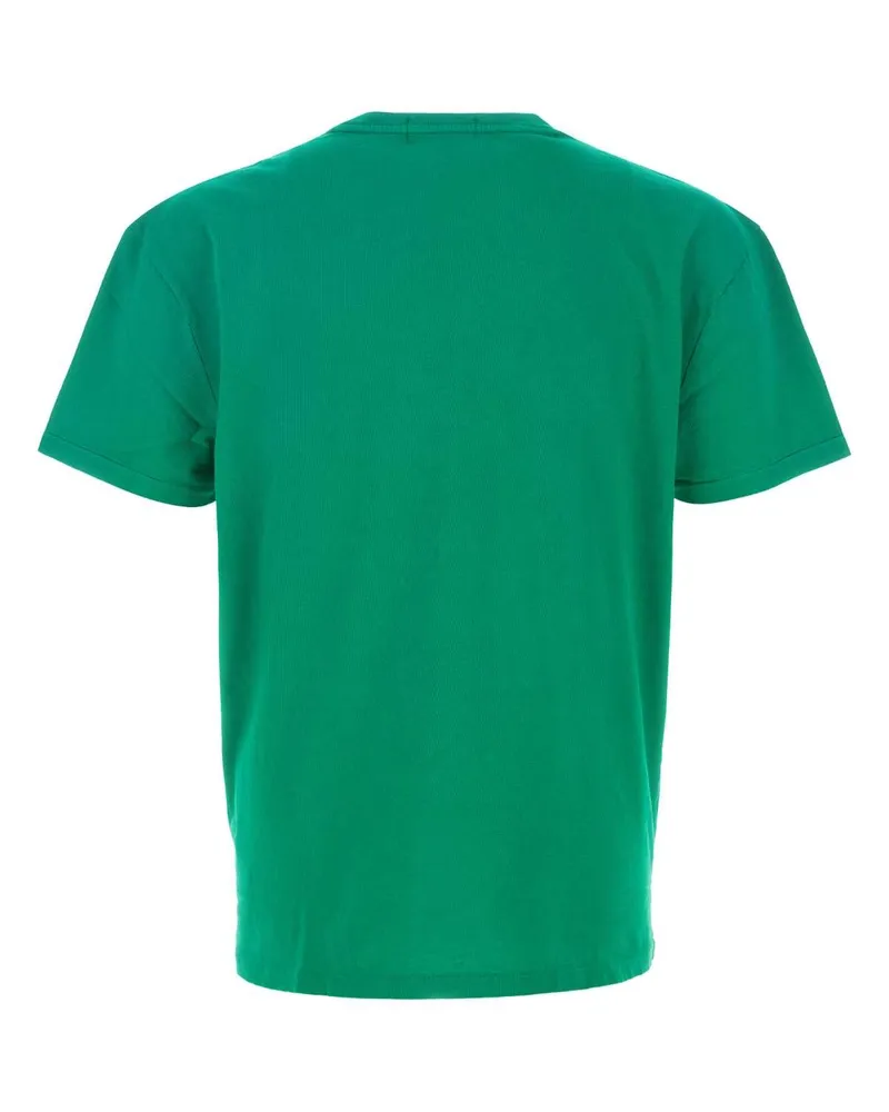 Ralph Lauren Men's Logo-Embroidered Cotton T-Shirt Green Green