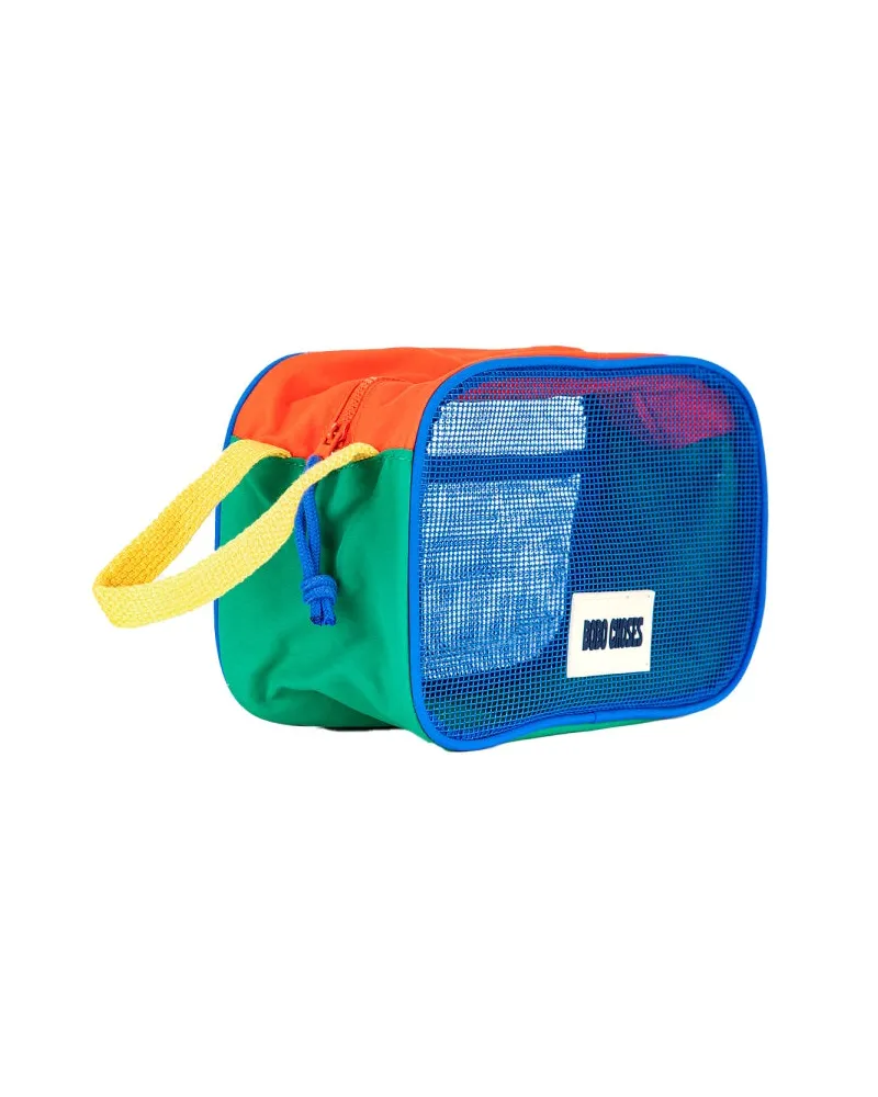 BOBO CHOSES Mesh Colour-Block Clutch — Multicolor Multicolor