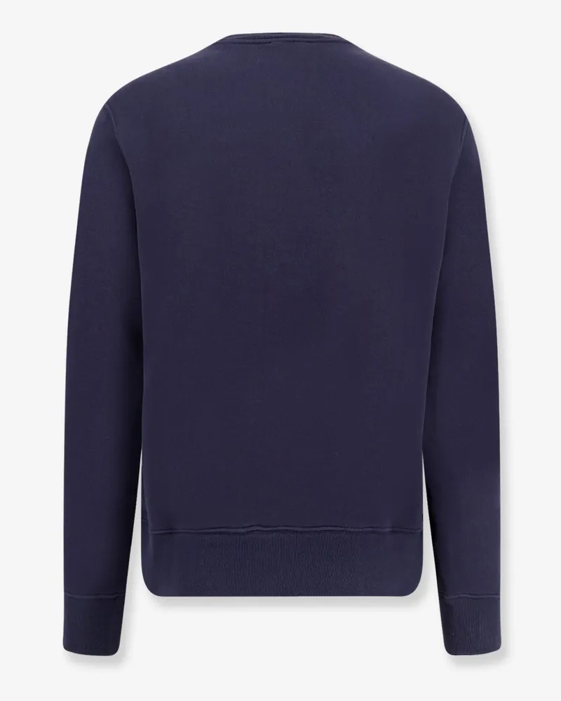 AUTRY Men's Cotton Sweatshirt Blue Sweatshirts Sweater Navy