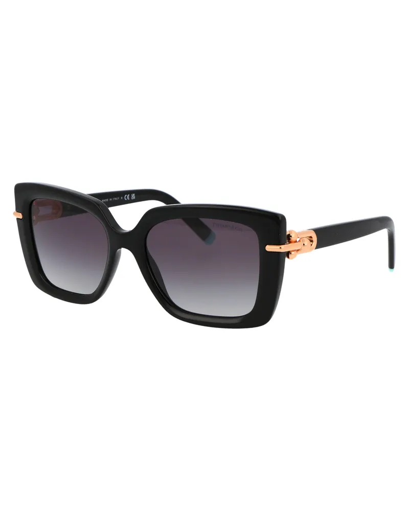 Tiffany & Co. 0TF4199 Black Acetate Square Sunglasses — Black Black