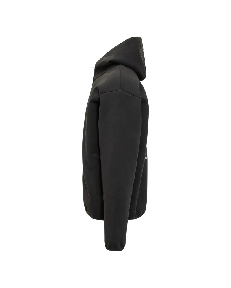 REPRESENT Logo Zip-Up Sweatshirt — Black Black