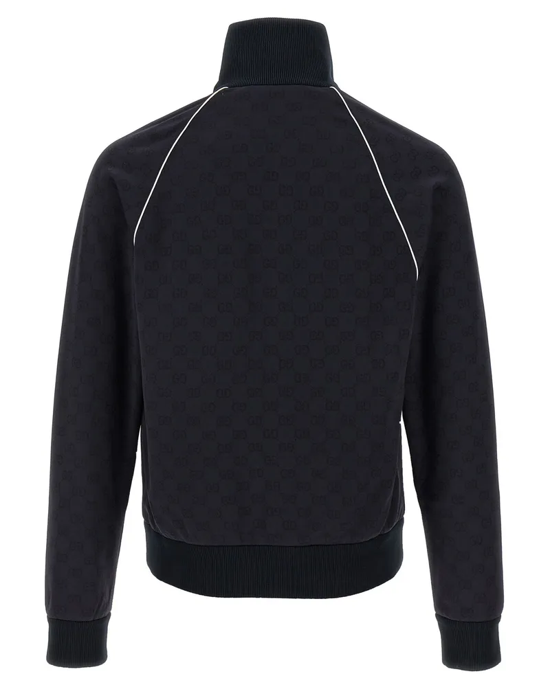 Gucci GG Jacquard Sweatshirt — Black Black