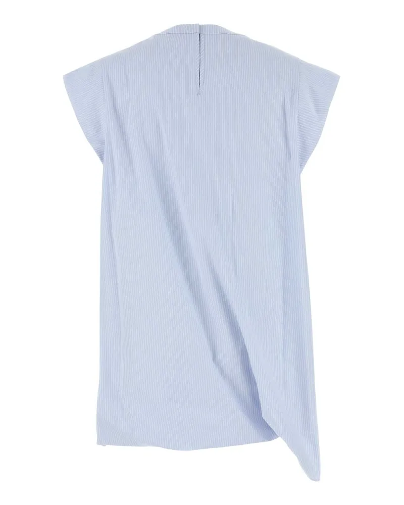 Sacai Poplin Tank Top — Blue Blue