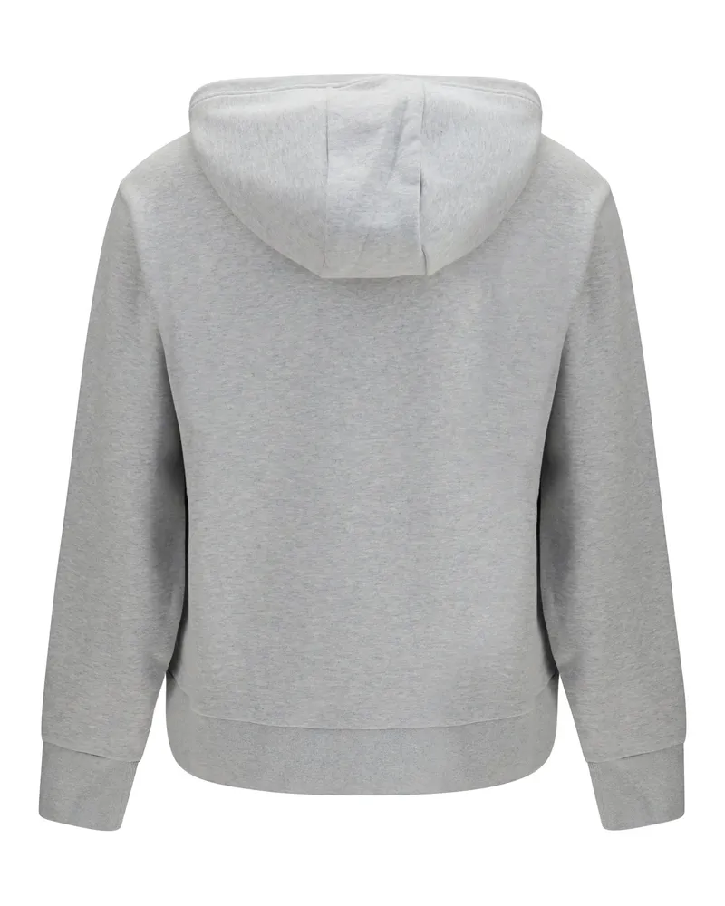 Thom Browne Colorblock Hooded Loopback Sweatshirt — Gray Gray