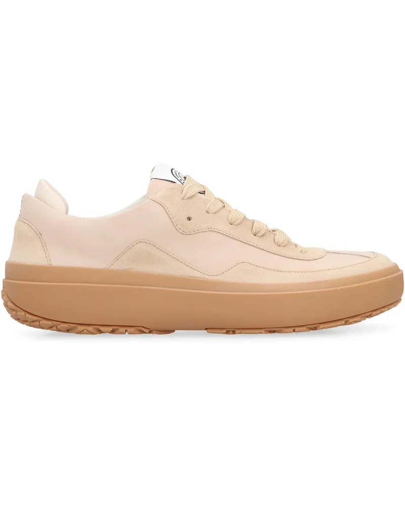 Canada Goose Women's Ossington Low-Top Sneakers Pink Leather Trainers Pink