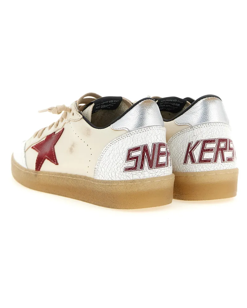 Golden Goose Men's Multicolor Leather Low Top Sneakers Multicolor