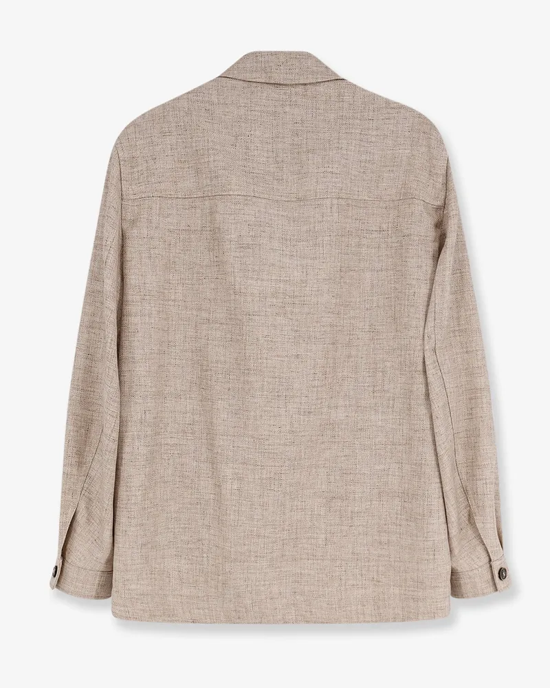 HUGO BOSS Men's Jacket Corvin Beige Virgin Wool Beige