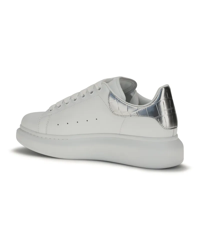 Alexander McQueen Women's Leather Sneakers White White