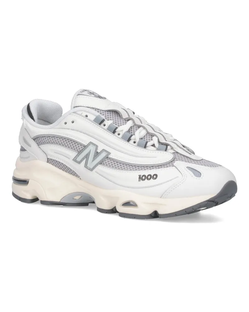 New Balance Unisex Sneakers White Synthetic Textile White