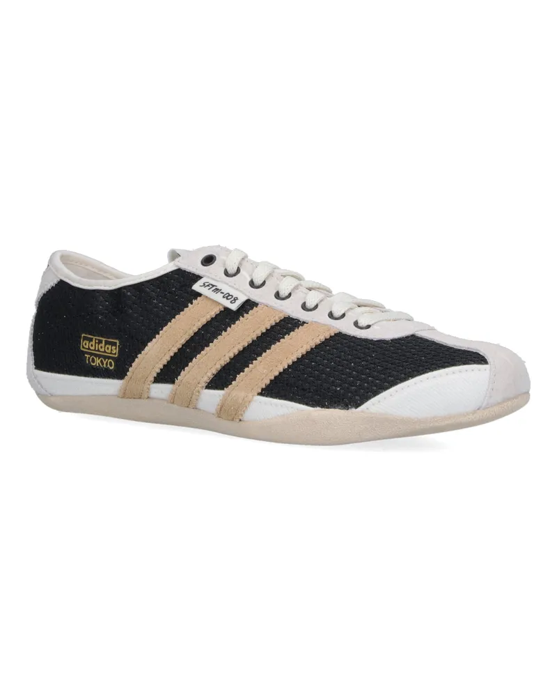 adidas Unisex Sneakers Black Leather Black