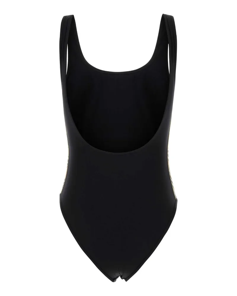 Burberry Women Black Stretch Nylon Swimsuit Costumi Da Bagno Swimwear Black