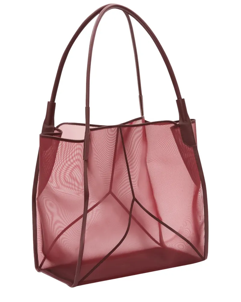 Victoria Beckham Polyamide Tote Bag — Red Red