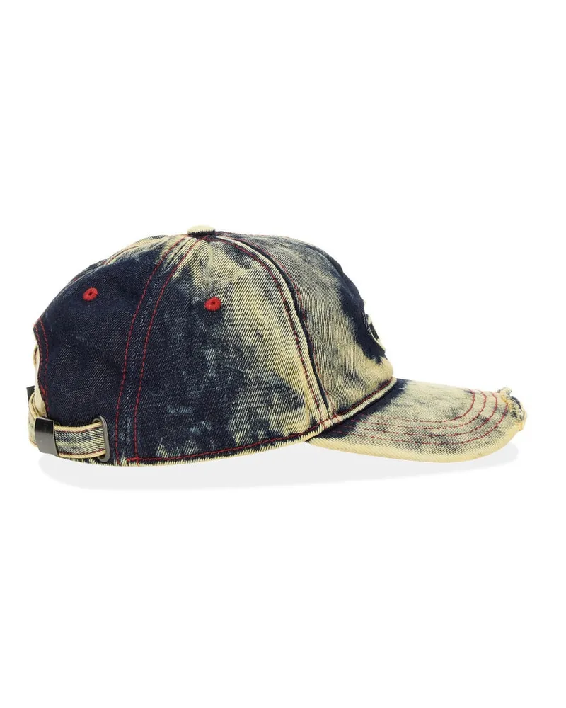 Diesel A06467_0DGAV01 Cotton Baseball Cap — Multicolor Multicolor