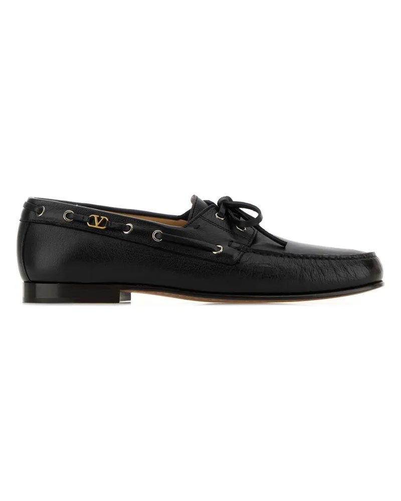 Valentino Garavani Nero Mocassini Loafers Black