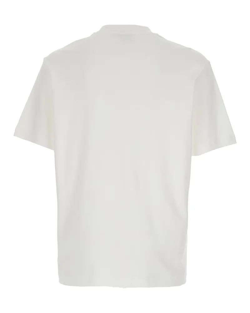 Emporio Armani Men's Crew Neck T-Shirt White Cotton T-Shirts And Polos White