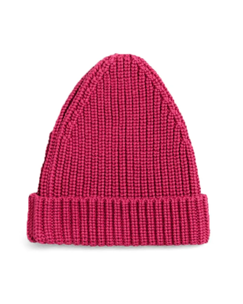 OFF-WHITE OGLC003K_F21KNI0013210 Logo Cotton Beanie — Pink Pink