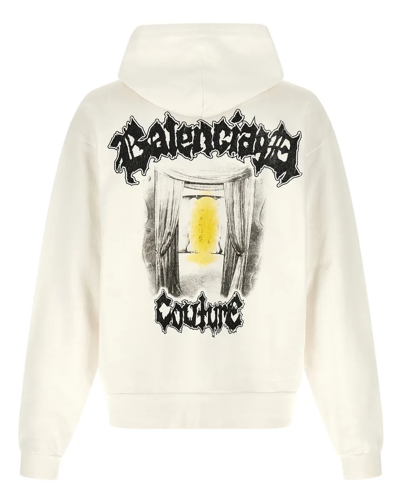 Balenciaga Salon de Couture Hoodie — Cream Cream