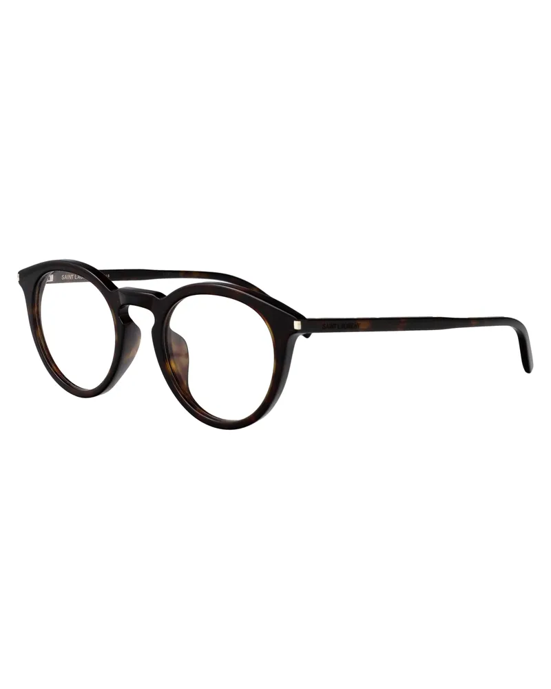 Saint Laurent Unisex Sunglasses Sl347-F Havana Transparent Havana-Havana-Transparent Acetate Glasses & Frames Havana/havana/transparent Havana