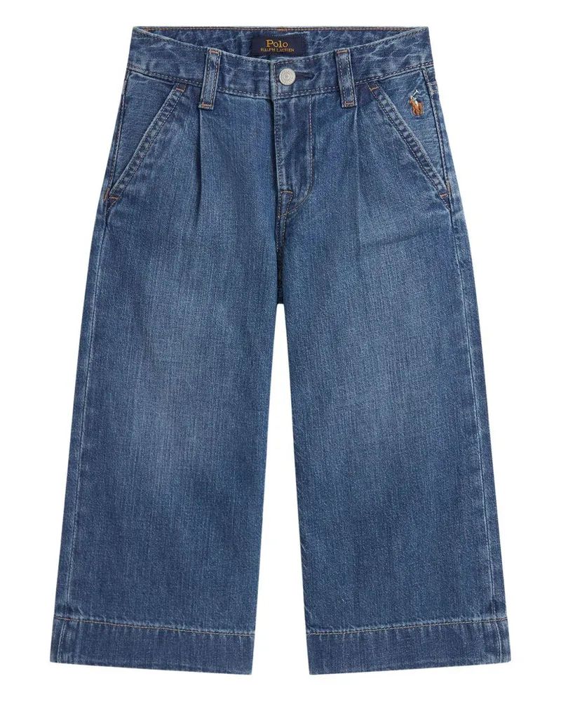 Ralph Lauren Girls' Kids Jeans Blue Cotton Blue