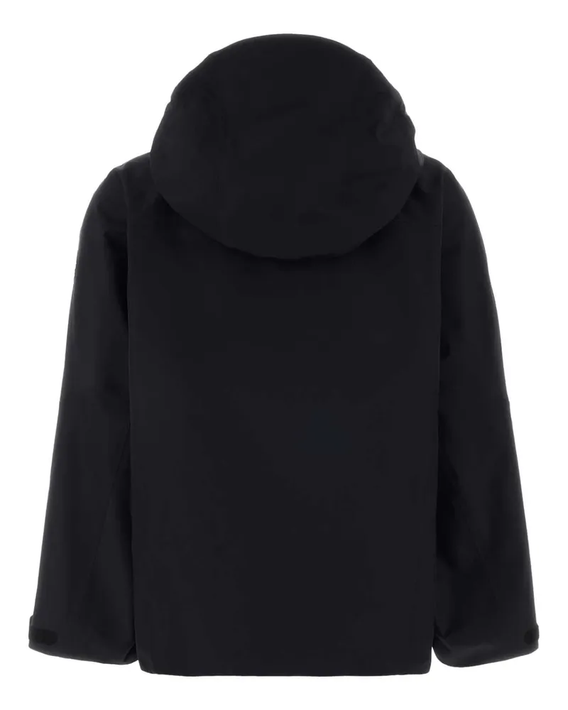 Moncler Women's Midnight Blue Gore-Tex Santec Windbreaker 742 Giubbini Blue