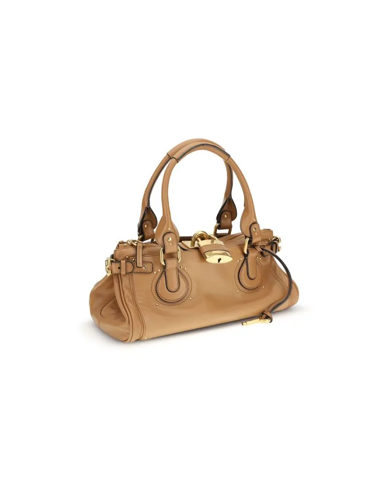 Chloé Women's Brown Buffalo Leather Shoulder Bag Brown