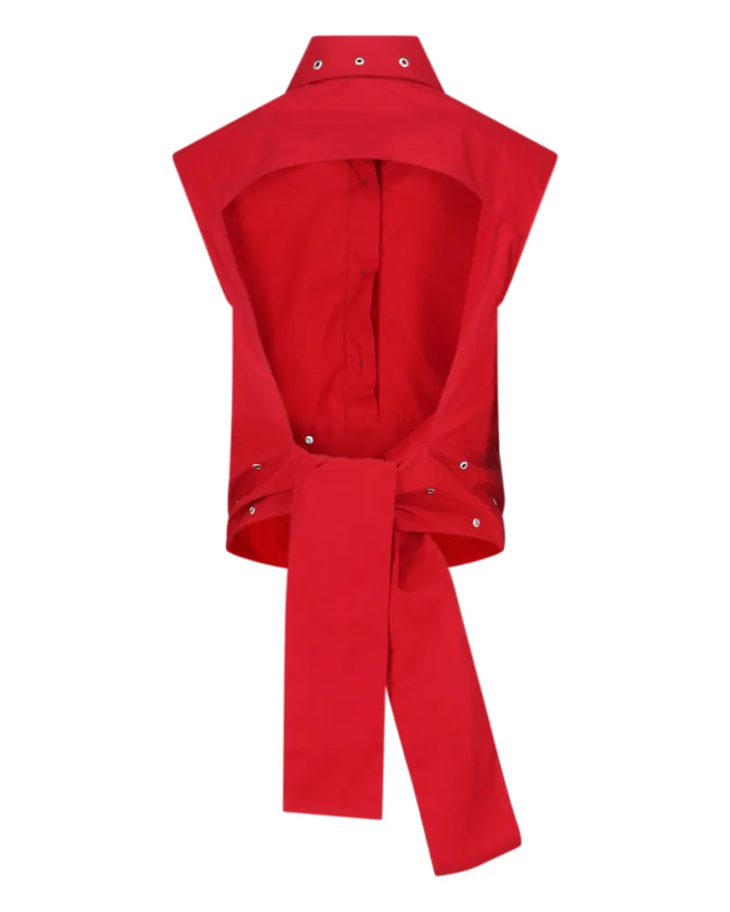 Our Legacy Women's Top Red Cotton Red
