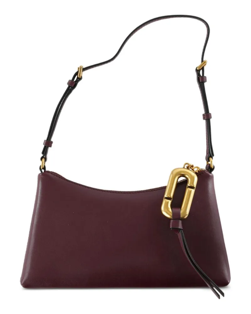 Marc Jacobs Leather Shoulder Bag — Burgundy Burgundy