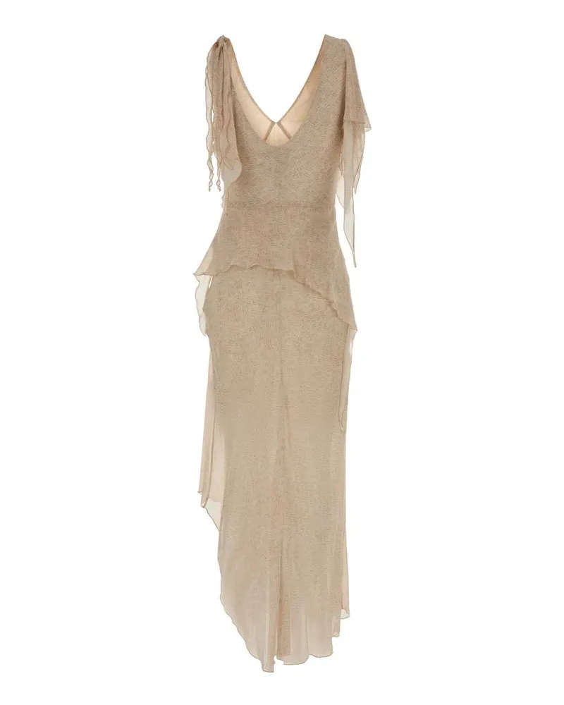 Isabel Marant Tylena Dress — Beige Beige