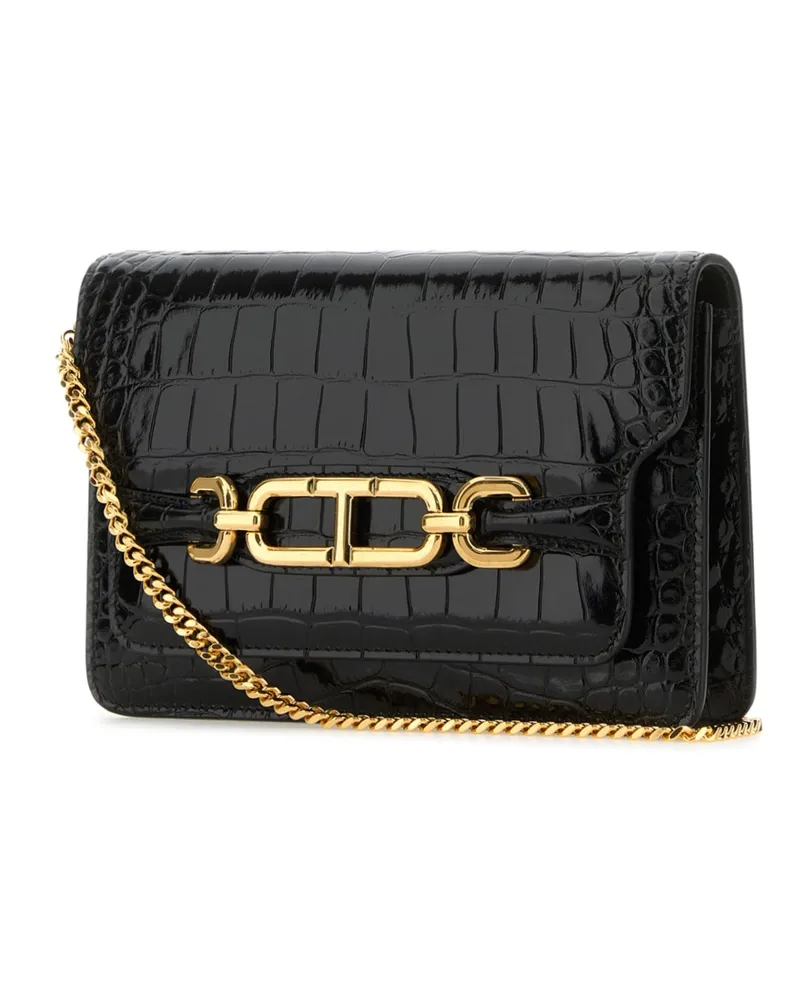 Tom Ford L1738lcl395x 1n001 Black Borse A Tracolla Bag Black