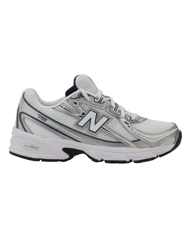 New Balance Unisex 740 Sneakers White-Silver-Navy White/silver/navy White