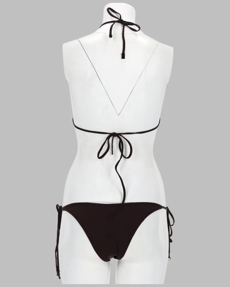 ATTICO Il Primo Bagno Bikini — Brown Brown