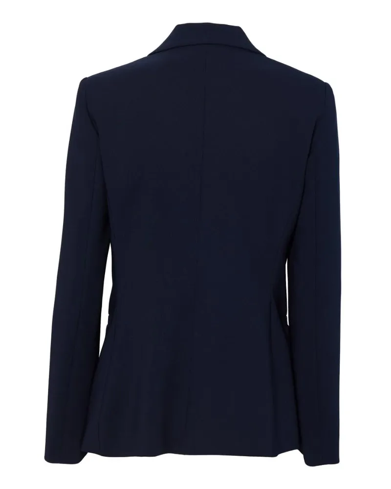 Pennyblack Double-Breasted Polyester Blazer — Navy Navy