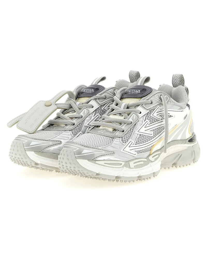 OFF-WHITE Be Right Sneakers — Gray Gray