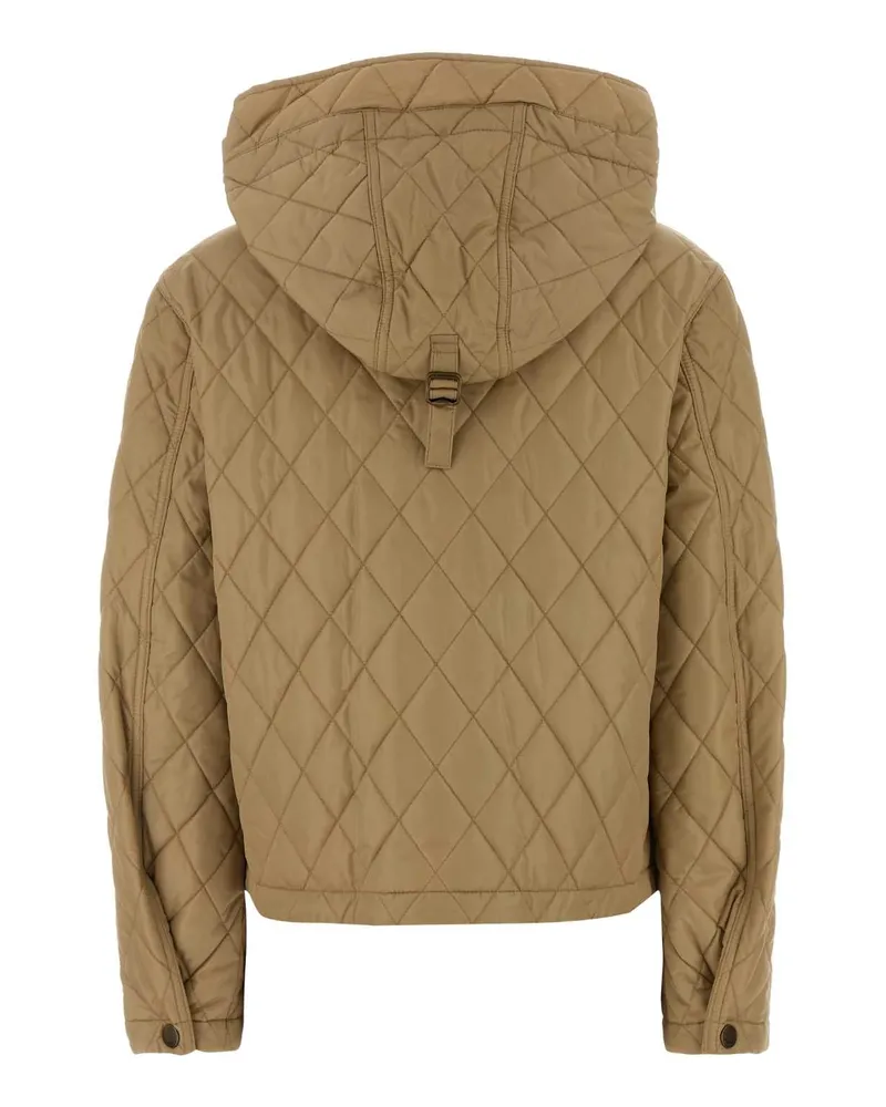 Burberry Women's Pembroke Down Jacket Beige Nylon Beige