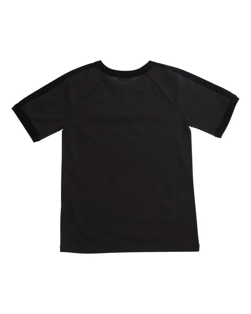 Gucci Logo-Embroidered Cotton T-Shirt — Grey Grey