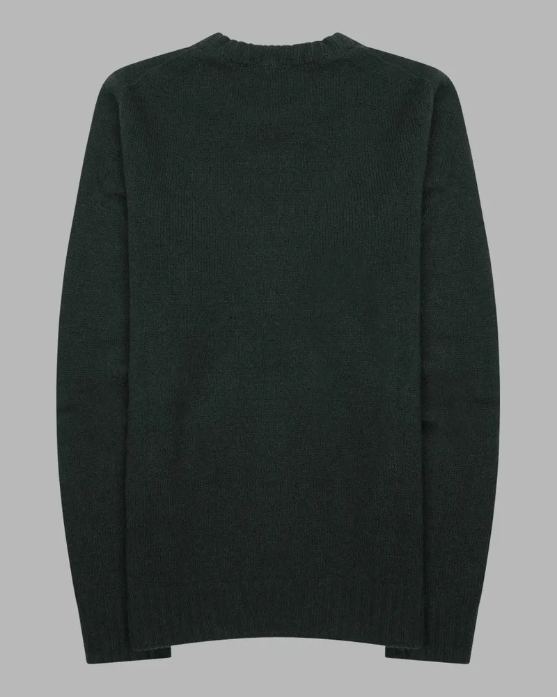 ALYSI Merino Wool and Cashmere Sweater — Green Green